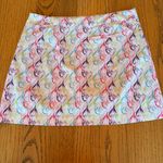 Cutter and Buck  CB Drytec Skirt Skort Size 16 Abstract Print Golf Pickleball Photo 1