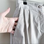 French Connection NWT • Macchiato Coltrane Wide Leg Cropped Cotton Trousers Sz 0 Photo 8