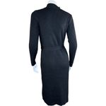 BEAUTIFUL by Lawrence Zarian Mock Neck Sweater Dress Black XS Petite Photo 9