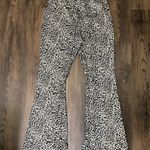 SheIn Leopard Bell Bottom Pants Photo 2