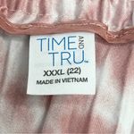 XXXL women’s Pale Pink/White Long Pull Photo 3