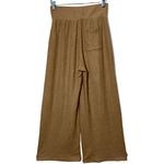 Abercrombie & Fitch  Brown Tan Waffle Knit Casual Lounge Wide Leg Pants Size XS Photo 1