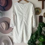 Trina Turk Leisurely Lace Dress White Women’s SIZE 12 bachelorette wedding bride Photo 4