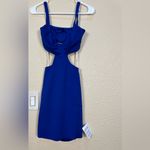 ASOS  Design Cut Out Blue Mini Dress Photo 4