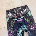 Nike  Dri Fit Like New Peacock Safari Leggings Sz XS Photo 1