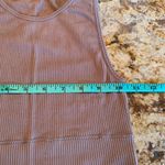 SKIMS  Stretch Rib Bralette Top Womens Size XXS XS Nude Round Neck Sleeveless Photo 5