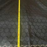 Vintage Womens Plus Size 22W Black Sleeveless Flowy Lace Dress Mini W/ Linning Photo 3