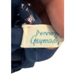 Vintage JC‎ Penney Gaymode Nylon Navy Full Slip Blue Photo 6