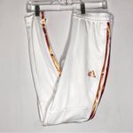 Adidas  White and Bronze Tiro Pants Photo 0