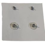 Vintage Signed “MJ" Marie Jennifer Nautical Sailboat Earrings with Star Earrings Red Photo 2