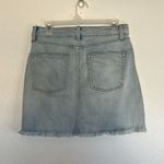Wild Fable NWT Denim Jean Mini Skirt High Rise Distressed Stretch sz 14 Photo 3
