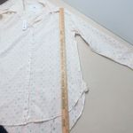 Sundry  Women’s Sz 1 Shirting Oversized Colored Dot Button Down Shirt Photo 12