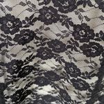 secret treasures Sleepwear women's medium 8-10 black lace lingerie chemise slip Photo 6