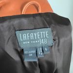 Lafayette 148 Brown Genuine Leather Jacket Photo 6