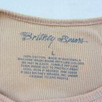 Britney Spears Tank Top Size L Tan Size L Photo 1