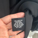 W118 By Walter Baker W118 by Walter Baker Black Dress Small Collared Long Sleeved Career Cocktail Photo 5