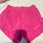 Lululemon Sonic  Pink Hotty Hot Shorts Photo 0