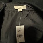 Loft Black and Gold Mini A-Line Skirt Photo 2