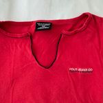 Ralph Lauren Polo  Red T Shirt Black Trim Photo 1