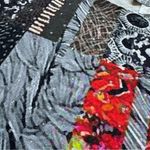 Simply Art by Dolcezza Long Sleeve Top M Artsy Stretchy Art to Wear Animal Print Red Size M Photo 7