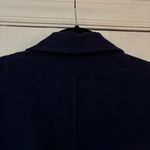 Frank & Eileen  DUBLIN Navy Italian Performance Linen Tailored Blazer Size Small Photo 13