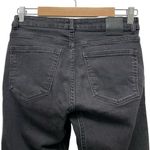 DU/ER DUER Performance Denim Straight Mid Jeans Aged Black Distressed Size 27 Photo 3