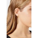 Vince Camuto 💕💕 Crystal Linear Drop Earrings ~ Gold NWT Photo 2