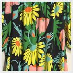 Judith March 💛 BoHo Kaftan Cover Up w Tassle Fringe Size Small Photo 3