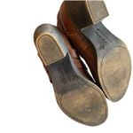 American Eagle  Brown Side Zip Ankle‎ Boot With Buckle Straps Women's Size 10 Photo 2