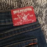 True Religion Flare Wide Leg Jeans with Contrast Stitching Low Rise Womens 26 Photo 4