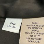 Philosophy ‎ Black Juniors Motorcycle
Moto Jacket Large Faux Suede Photo 6