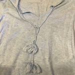 Lilly Pulitzer blue tassel sweater large -preowned Photo 3