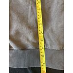 ZARA  Spalding Sweatshirt Women's M Gray Knitted Cotton Long‎ Sleeve Pullover Photo 6