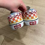 Vans Van’s Kids Youth Classic Slip-On Checkerboard Chex Rainbow Pride Shoe Size 7 Photo 5