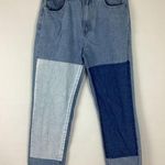 Princess Polly Colorblock Jeans Size 6 Photo 0