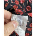 No.21 Dress Womens 6 IT 42 Black Red Lollipop Print Silk Ruffle Long Sleeve Photo 6