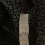 Aerie Cozy Chenille Fuzzy Cropped Sweater Dark Gray Long Sleeve Soft Pullover M Photo 8