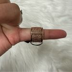 Henri Bendel NWT  Rose Gold Bond St Stack Ring Size 6 Photo 1