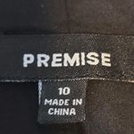 Premise  Floral‎ Black and White Blazer Jacket Size 10 Photo 3