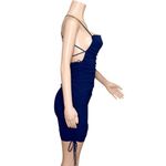 Amanda Uprichard Garcia Mini Dress, Navy, XS Photo 11