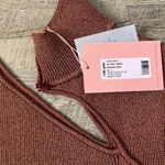 Cult Gaia NWT Jet Knit Dress In Maroon Peak Size Small (damaged) Photo 2