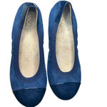 Vionic Spark Tiegan ballet flats in blue suede with cap toe-size 6 Photo 5