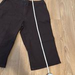 INC International Concepts Women's Cotton Blend Shorts Size 6 Has some bleach Black Photo 5