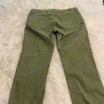O'Neill O’NEILL ankle junior Pants size 7 inseam 24” good condition color green Photo 4