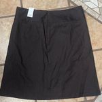 Banana Republic  Black Pinstripe Pencil Skirt size 14 Photo 4