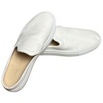 Jenni Kayne Jenni Kayne White Preppy Canvas Slider Sneaker Size 9 Photo 5