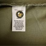 Marc New York  Top Womens 1X Green Blouse‎ Lace Up Roll Tab Office Minimalist Photo 9