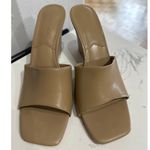 French Connection  Wedge Slip-On Square Toe Sandal, Size 9.5, NWOT Photo 1