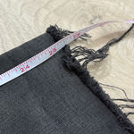 Madewell Stovepipe Jeans in Banberry Wash: Raw-Hem Edition | Faded Black Grey 29 Photo 10