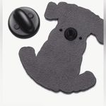 Funny Hippo pin badge Don’t be a hippo Photo 2